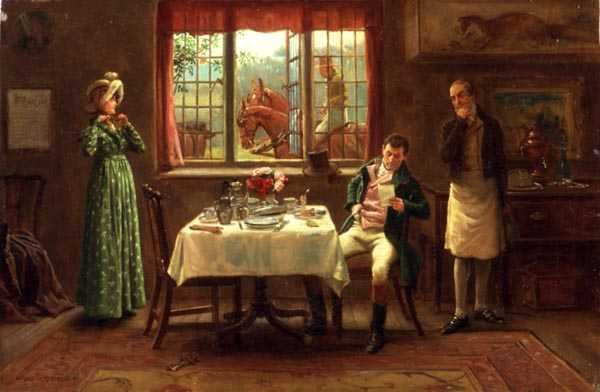 A Partida de George Goodwin Kilburne