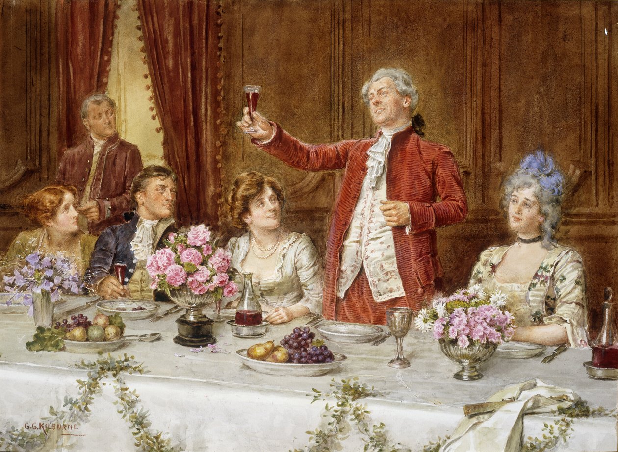 O rei! de George Goodwin Kilburne