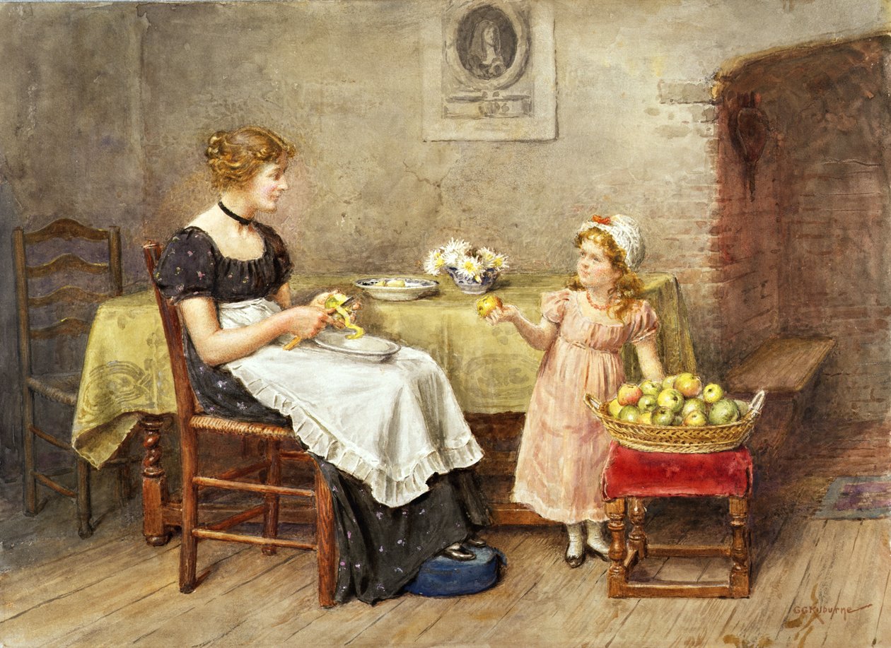 A pequena companheira de George Goodwin Kilburne