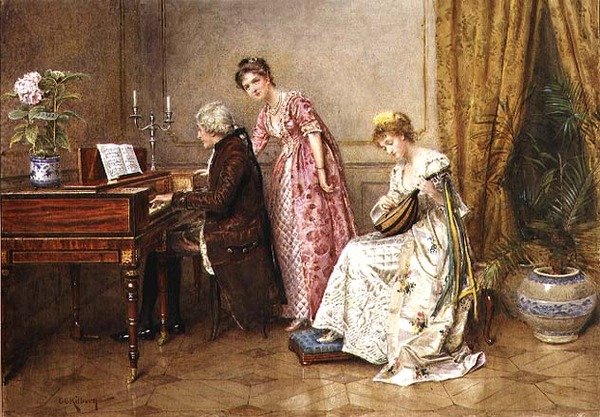 O Trio de George Goodwin Kilburne