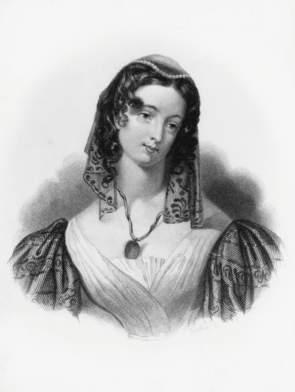 Inez, ilustração para Childe Harold