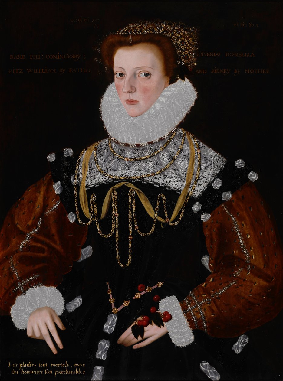 Lady Philippa Coningsby de George Gower