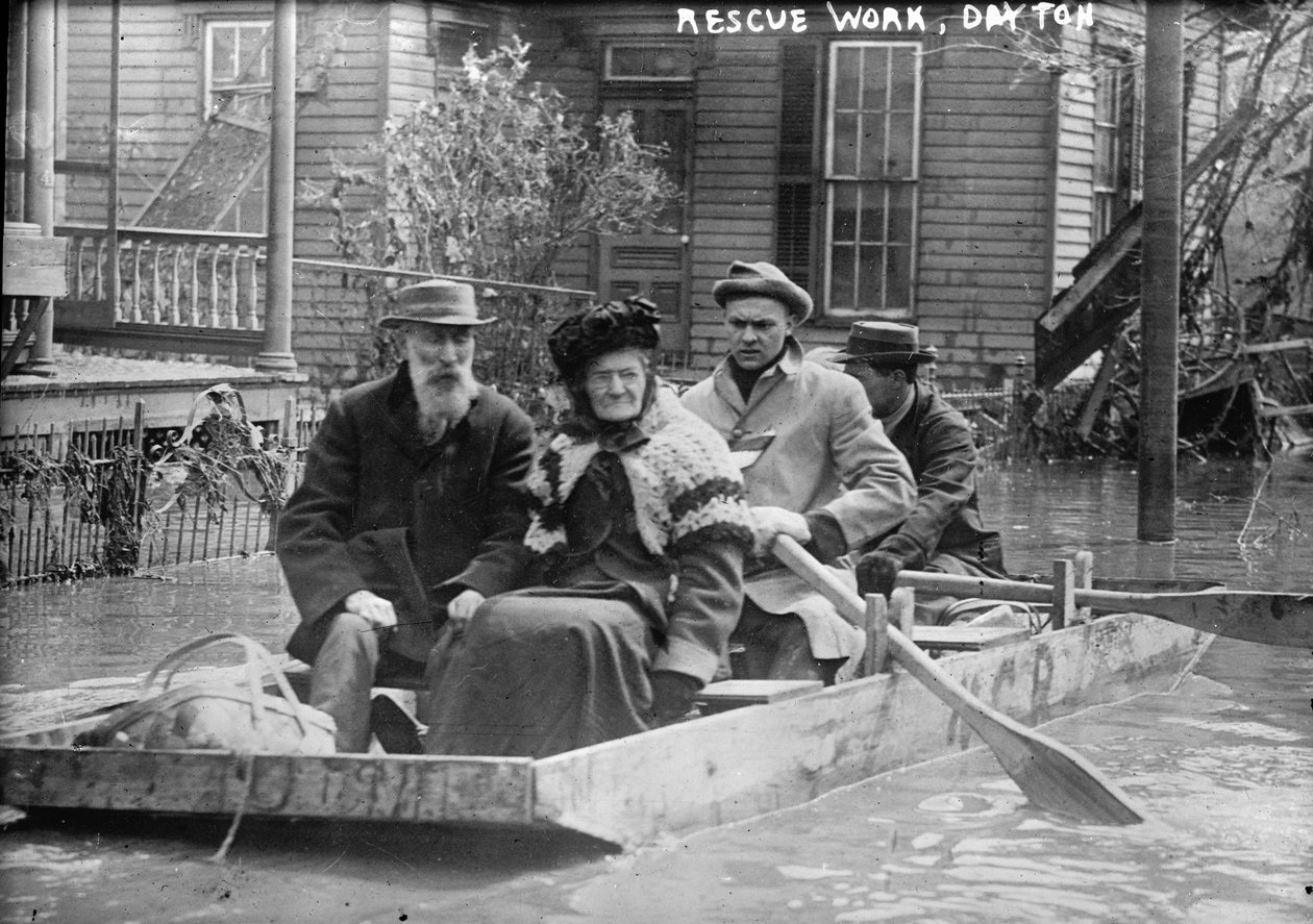 Trabalho de resgate, Dayton de George Grantham   Bain News Service Bain