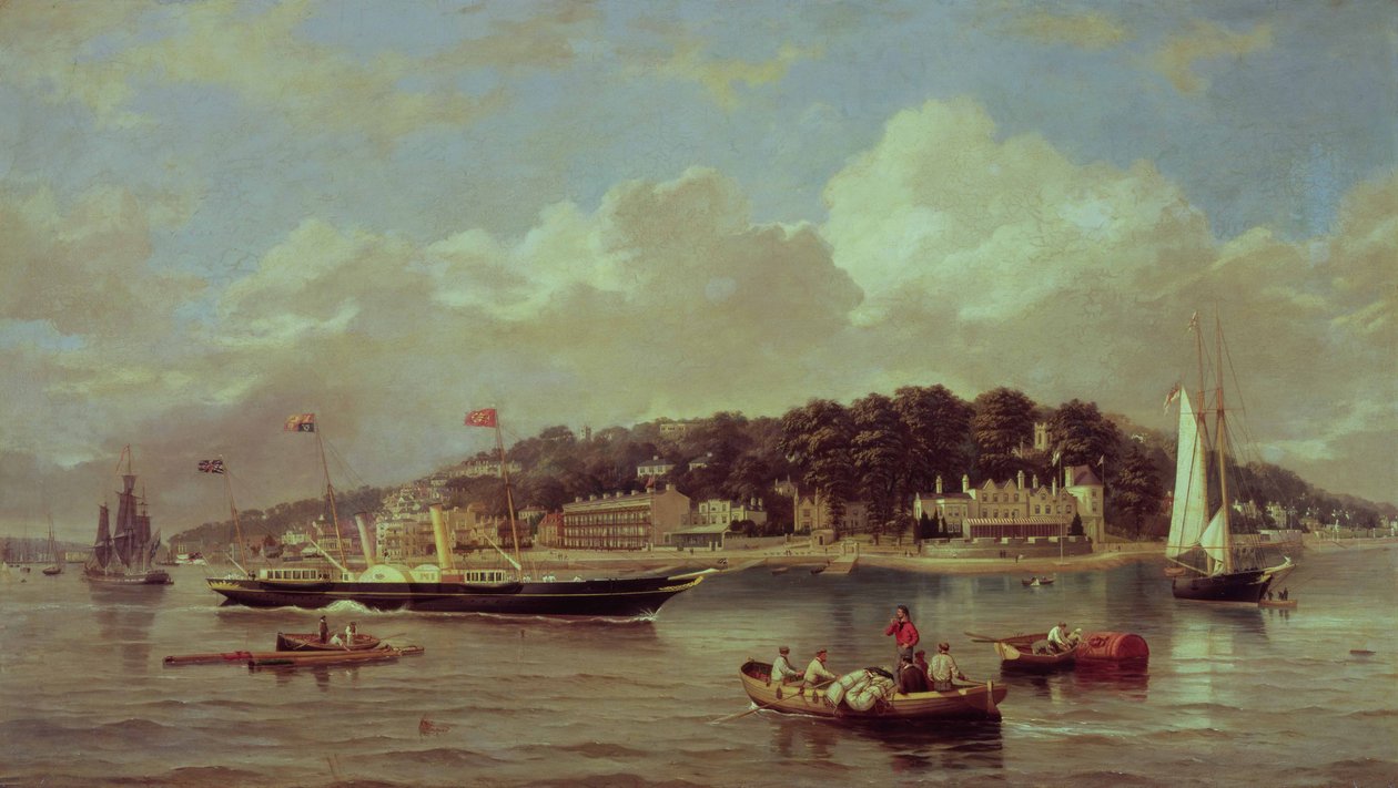 HM Yacht &39;Victoria&39;, 1880 de George Gregory