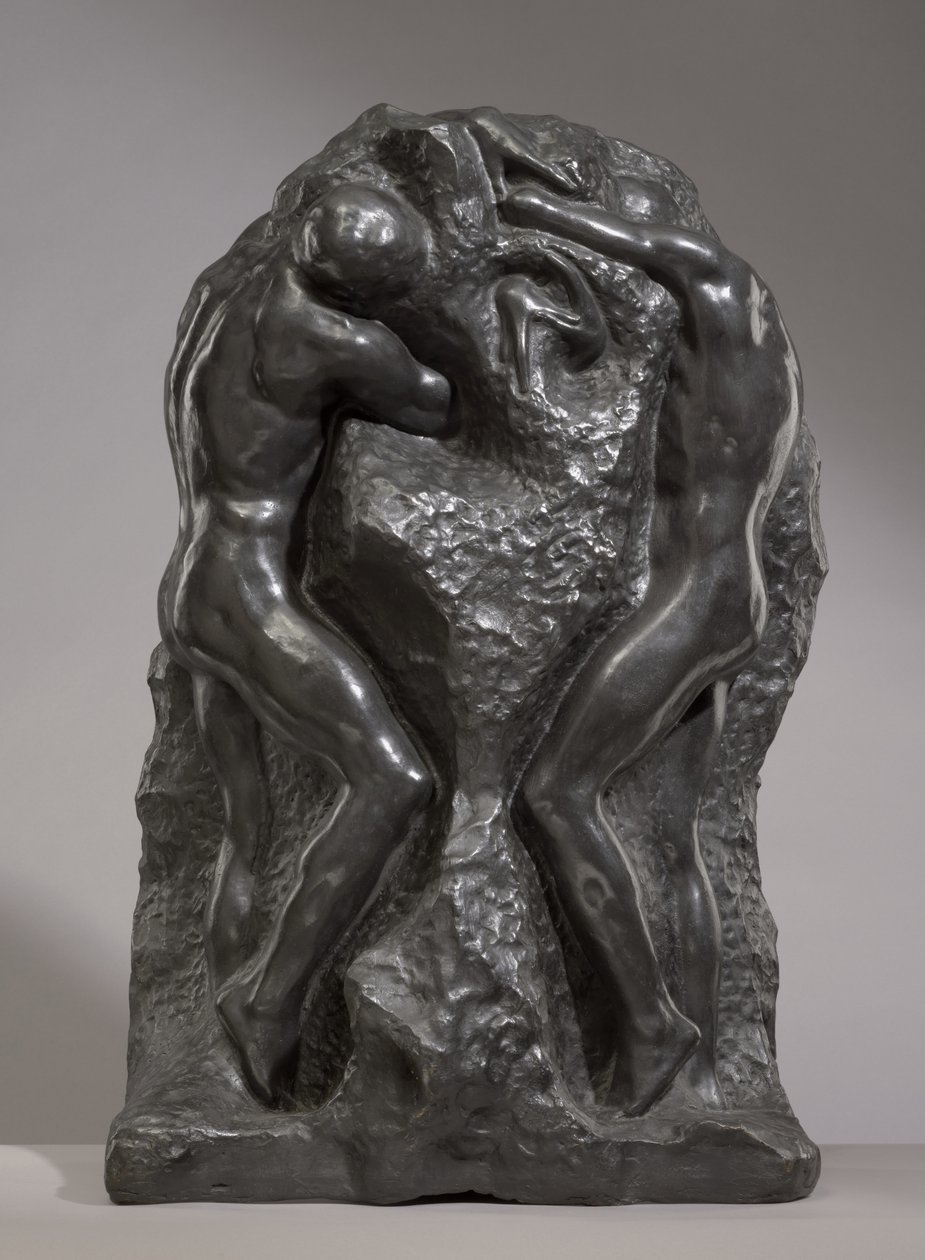Amor fraterno, modelado em 1886-87 (bronze) de George Grey Barnard