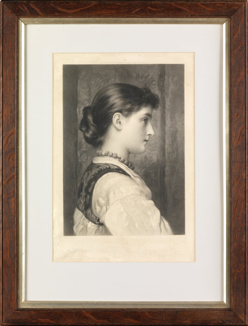 Violeta (mezzotint) de George H. Every