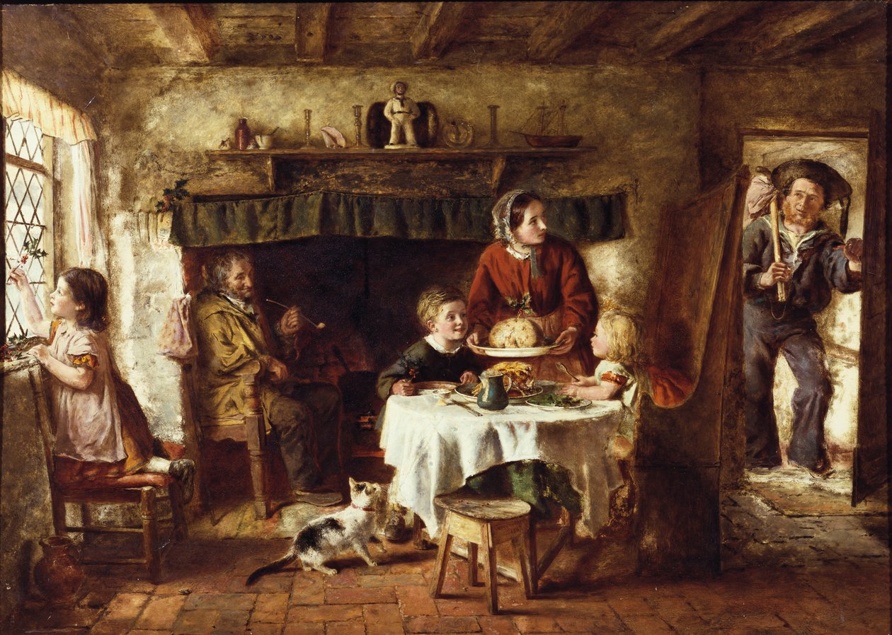 Dia de Natal de 1867 de George Hardy