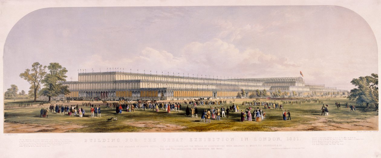 Grande Exposição, Hyde Park, Londres, 1851 de George Hawkins
