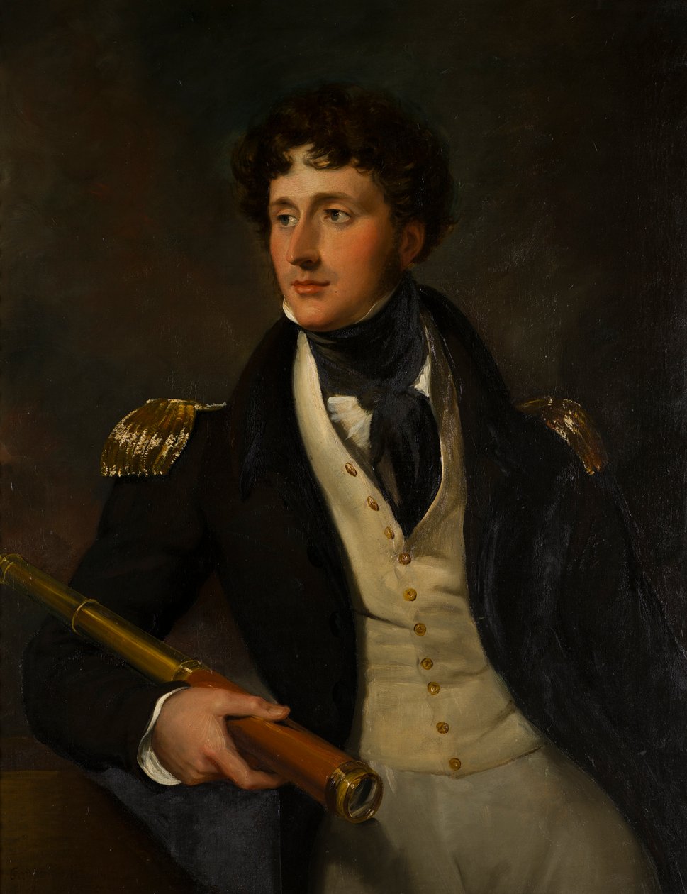 Retrato do Capitão de Honra Charles Bridgeman (1791-1860), c.1810-50 (óleo sobre tela) de George Hayter