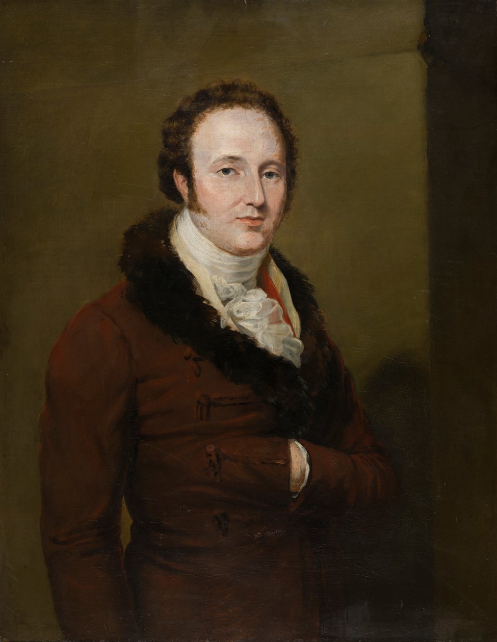 Retrato de George Augustus Frederick Henry, Visconde de Newport, e mais tarde 2º Conde de Bradford, c.1815-25 (óleo sobre tela) de George Hayter