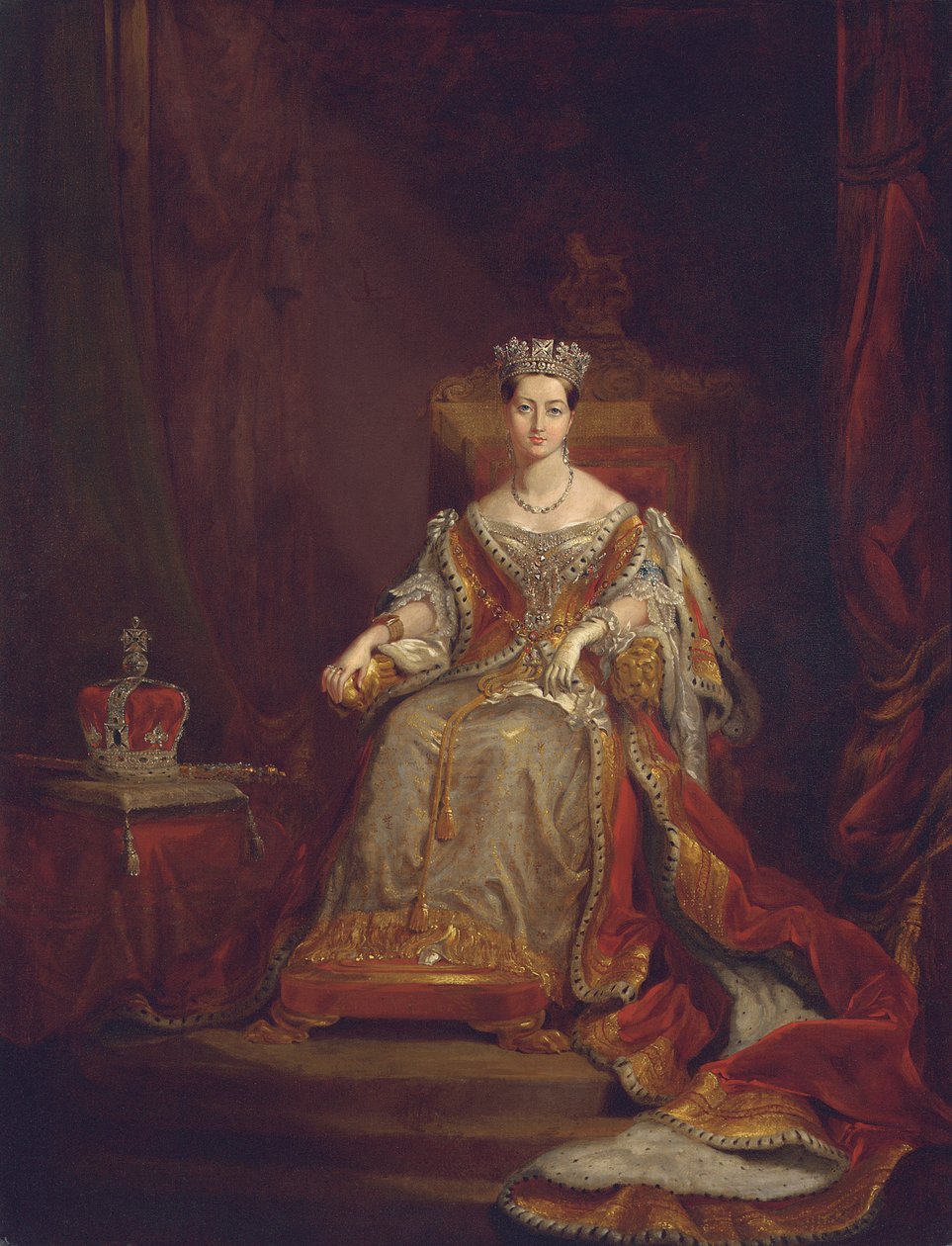 Rainha Vitória, 1838 de George Hayter