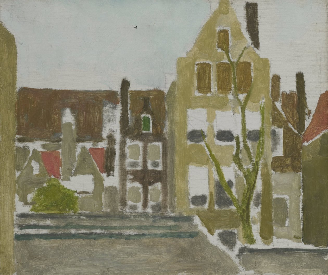 Um Grupo de Casas de George Hendrik Breitner