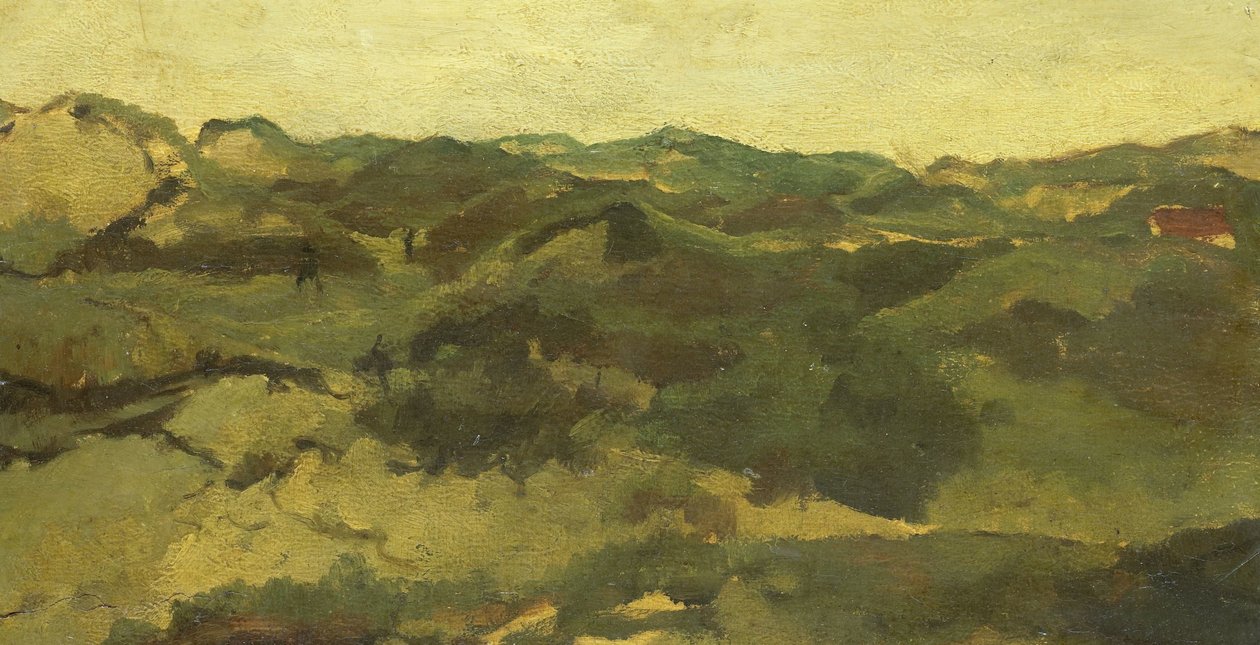 Uma Paisagem de Saúde, presumivelmente em Drenthe de George Hendrik Breitner