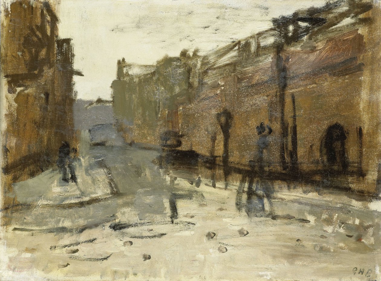 O Baan em Roterdão de George Hendrik Breitner