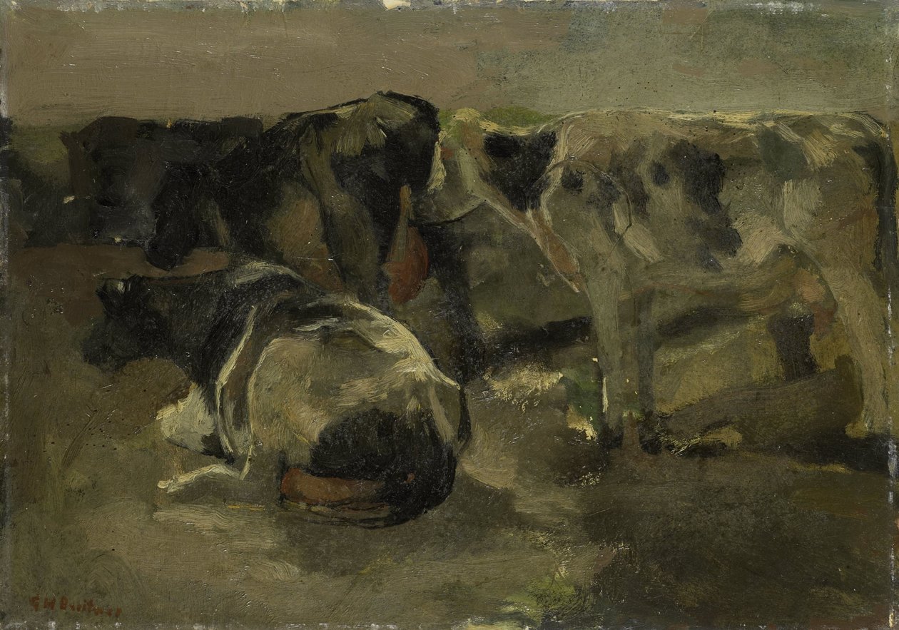 Quatro Vacas de George Hendrik Breitner