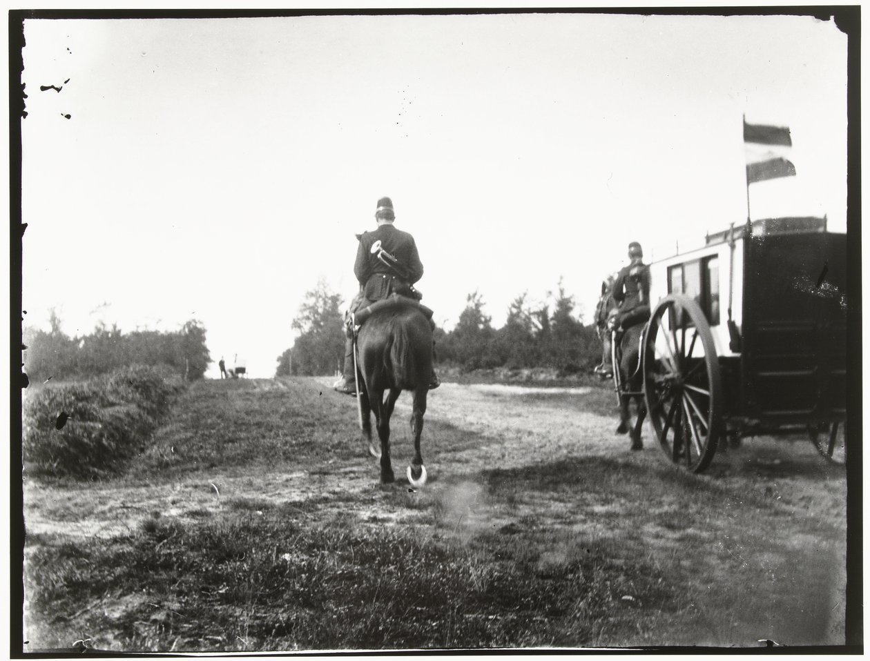 Cavaleiros Amarelos a cavalo perto de Arnhem de George Hendrik Breitner