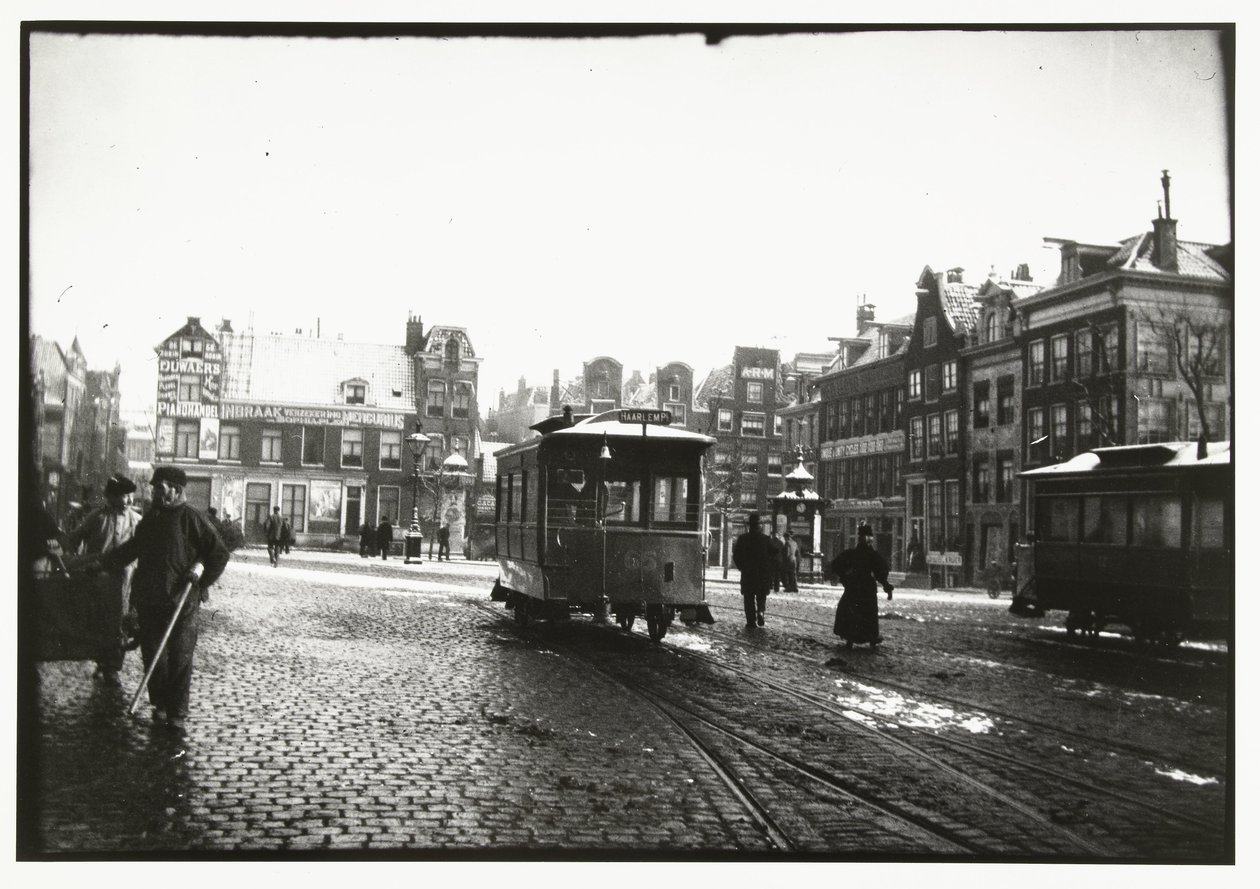 Vista da Leidseplein em Amsterdã de George Hendrik Breitner
