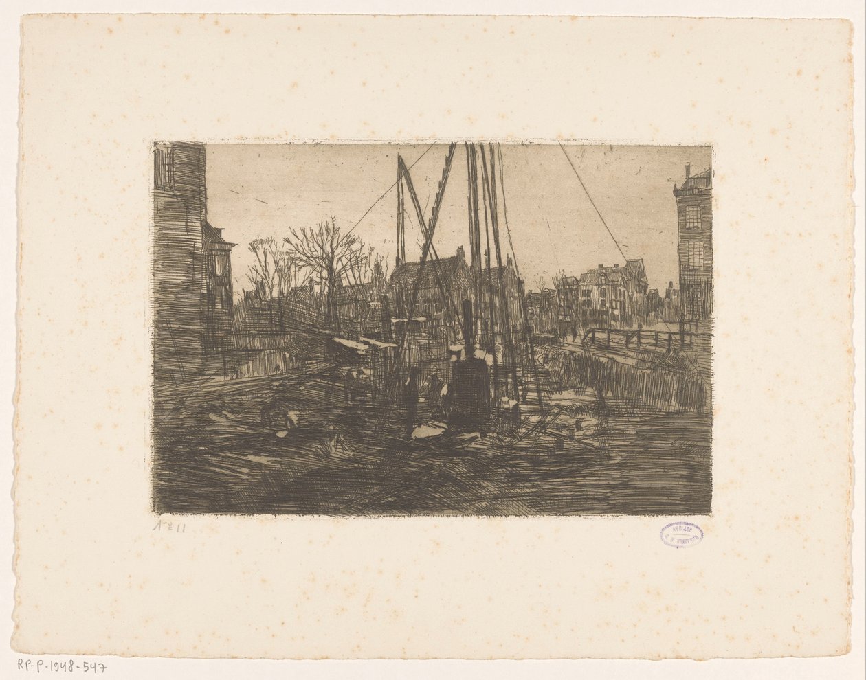 Trabalho de empilhamento na Raadhuisstraat em Amsterdã de George Hendrik Breitner