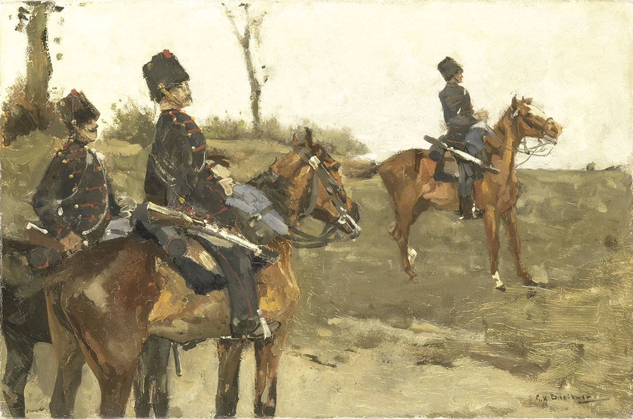 Hussardos de George Hendrik Breitner
