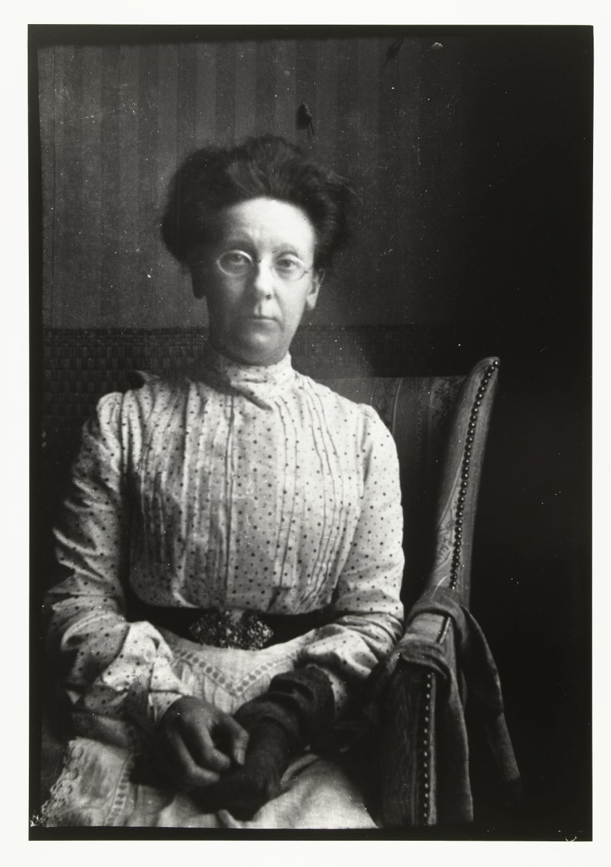 Retrato de Margaretha Breitner, irmã da fotógrafa de George Hendrik Breitner