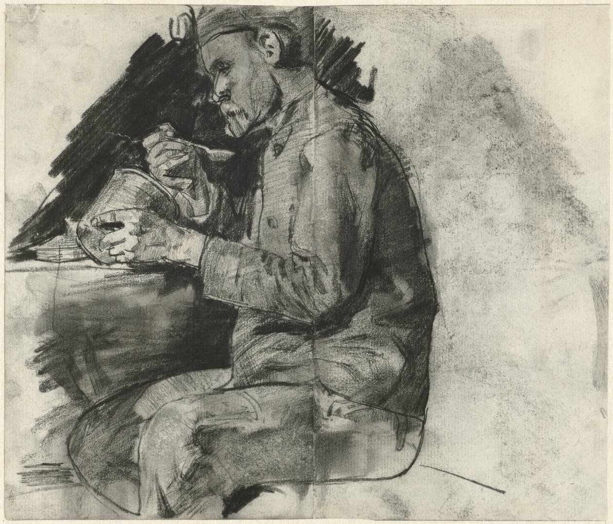 Soldado a comer de George Hendrik Breitner