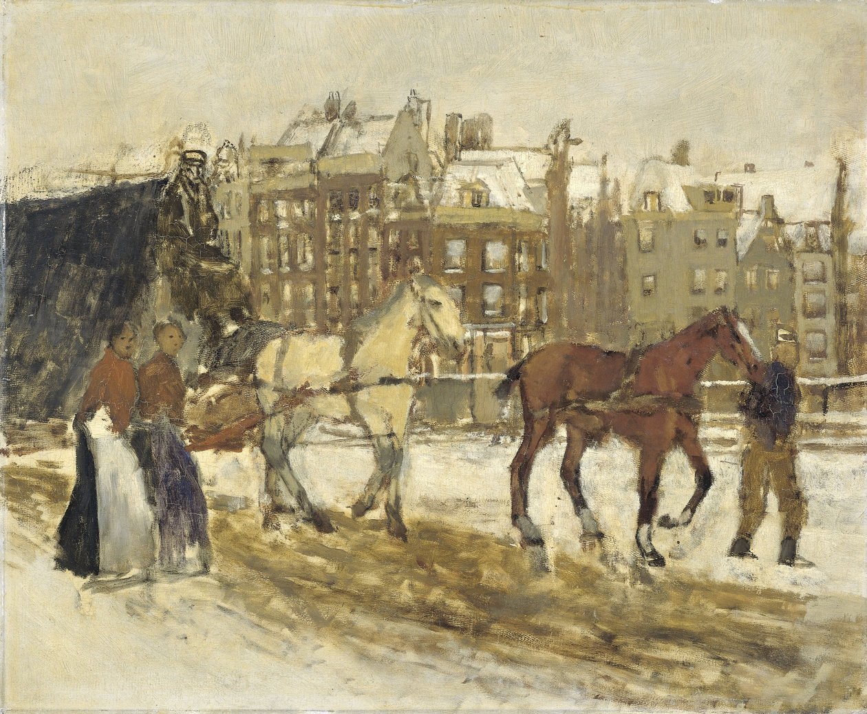 The Rokin, Amsterdã de George Hendrik Breitner
