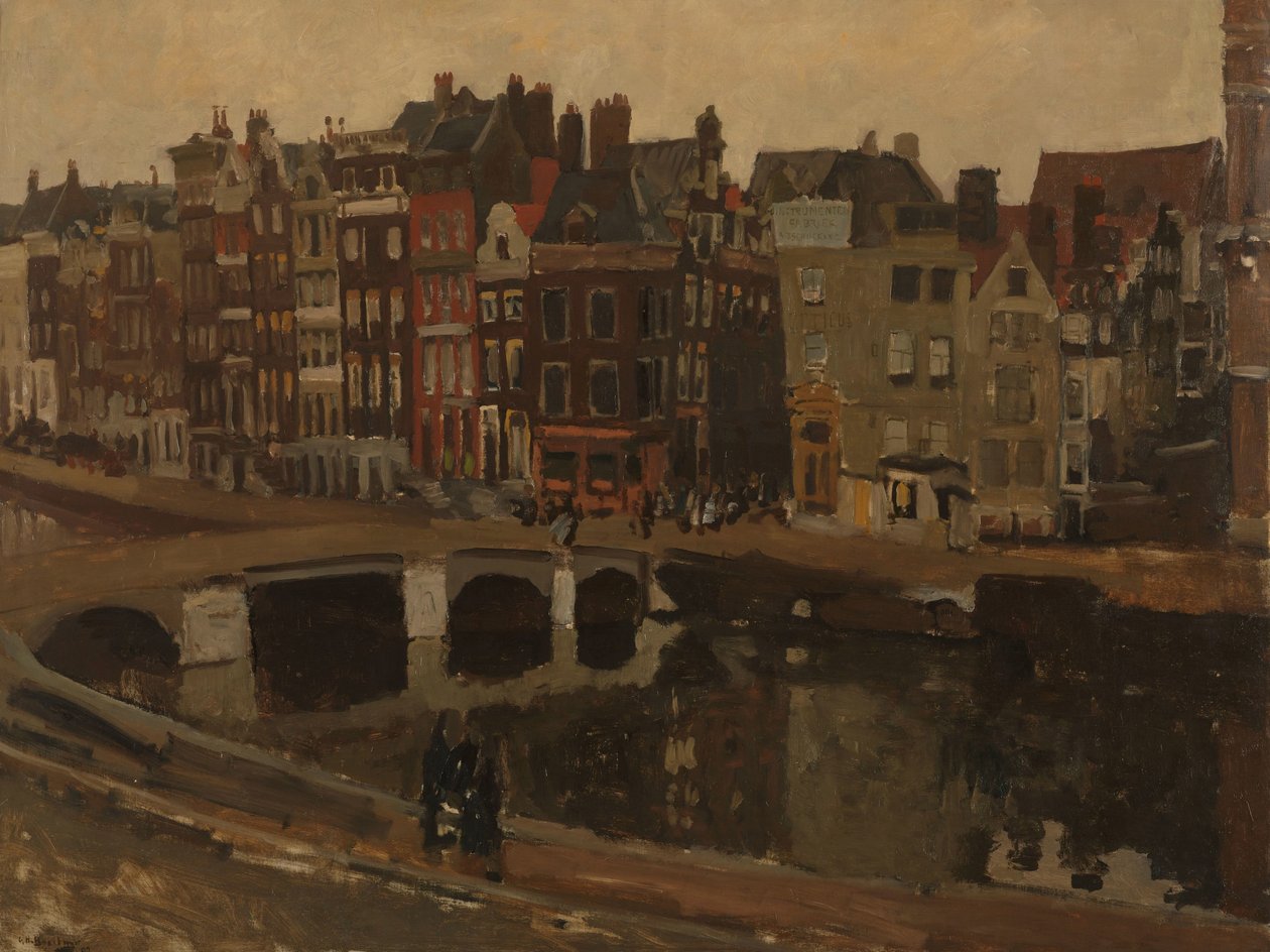 The Rokin, Amsterdã de George Hendrik Breitner