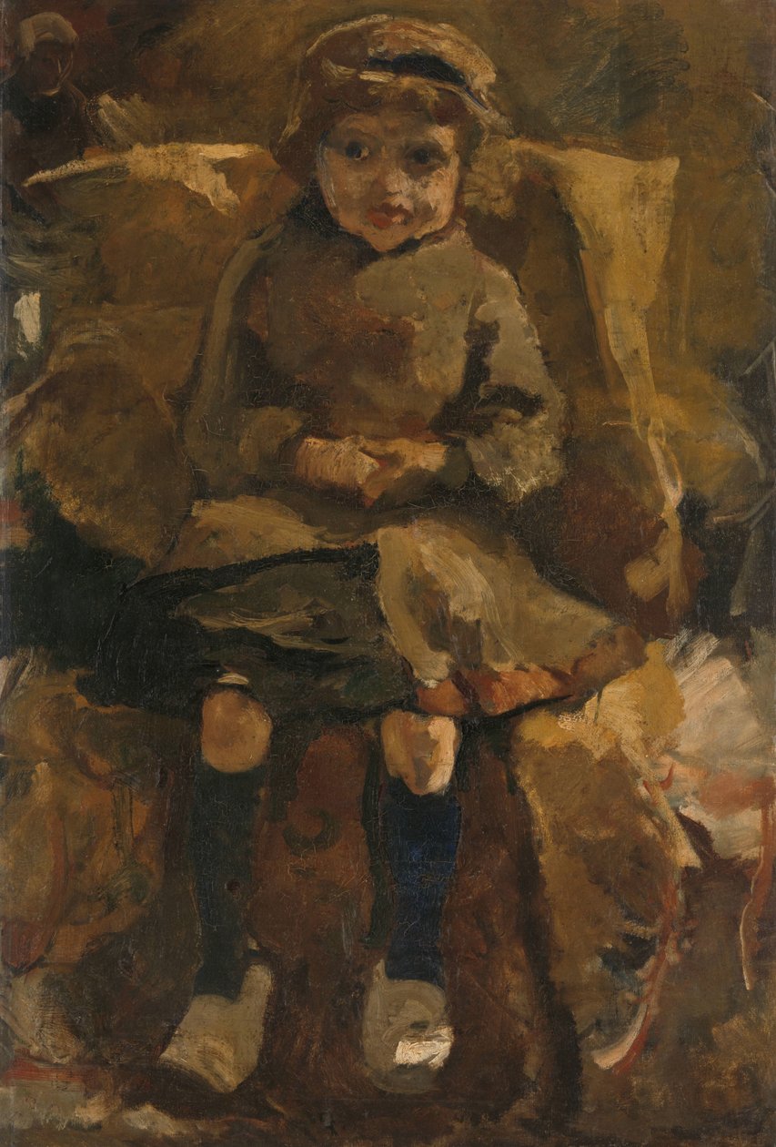 Os Sapatos de Madeira de George Hendrik Breitner