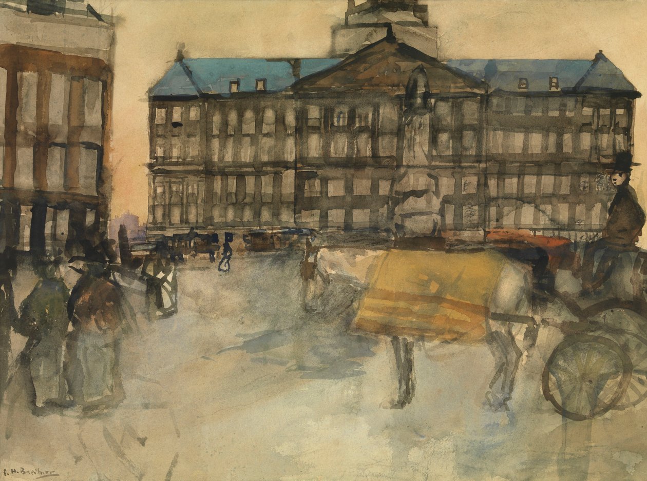 Câmara Municipal de Amesterdão de George Hendrik Breitner