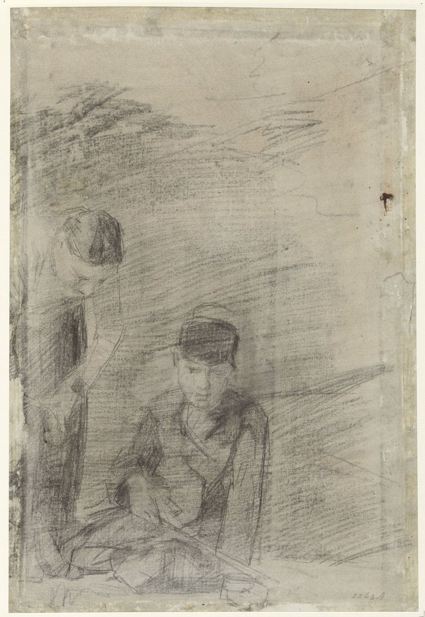 Dois rapazes a brincar de George Hendrik Breitner