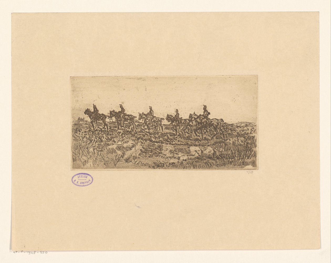 Artilharia de Campo de George Hendrik Breitner