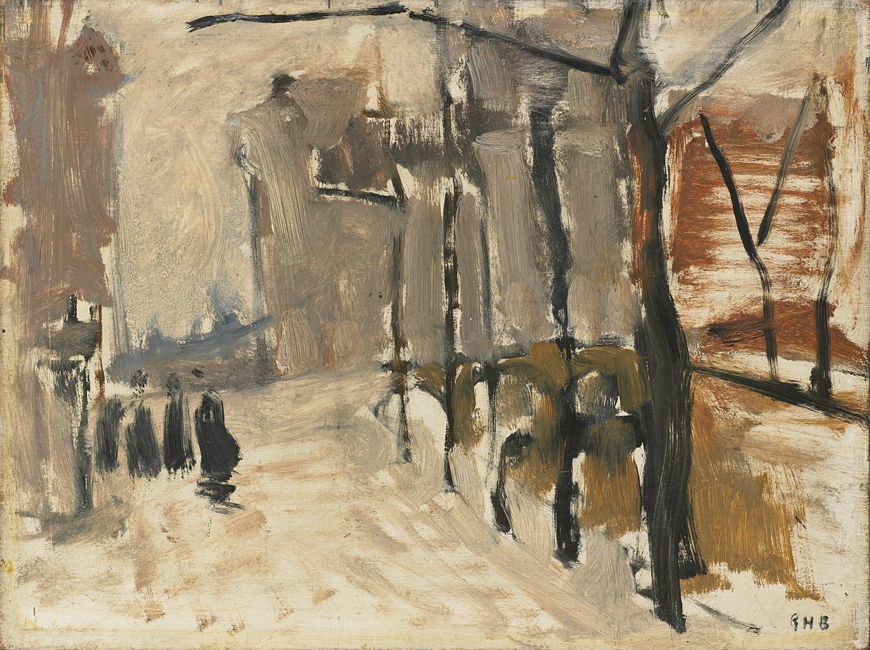 Vista em Haia () de George Hendrik Breitner