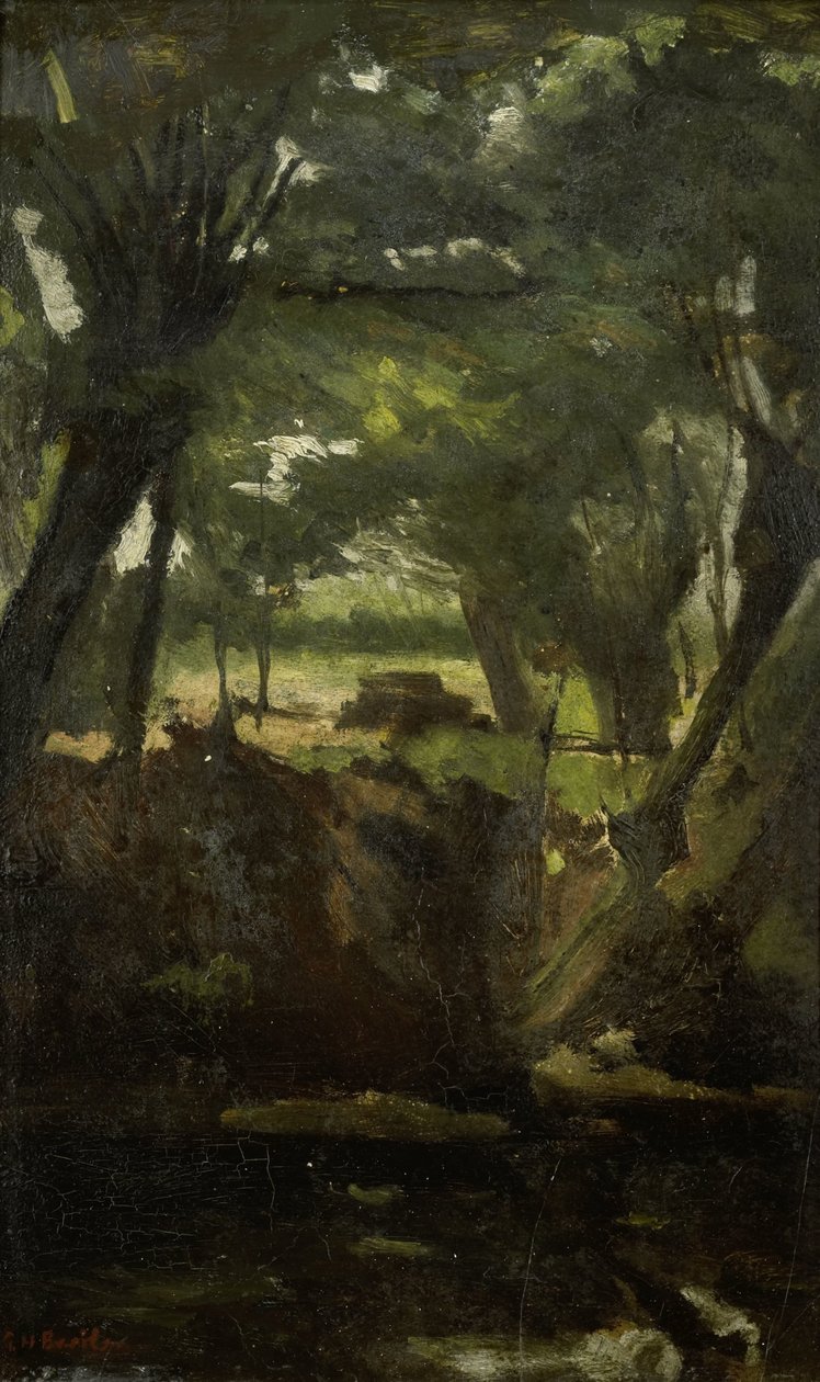 Vista no Bosque de George Hendrik Breitner