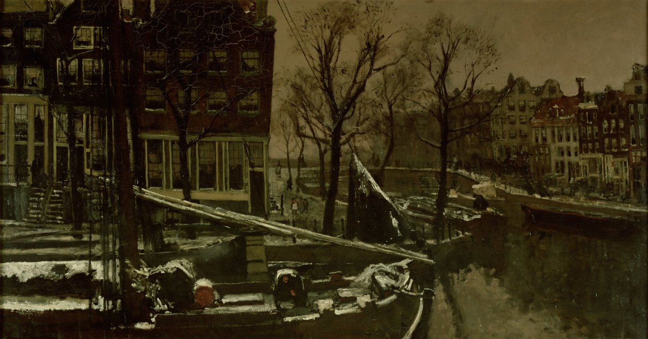 Inverno em Amesterdão de George Hendrik Breitner