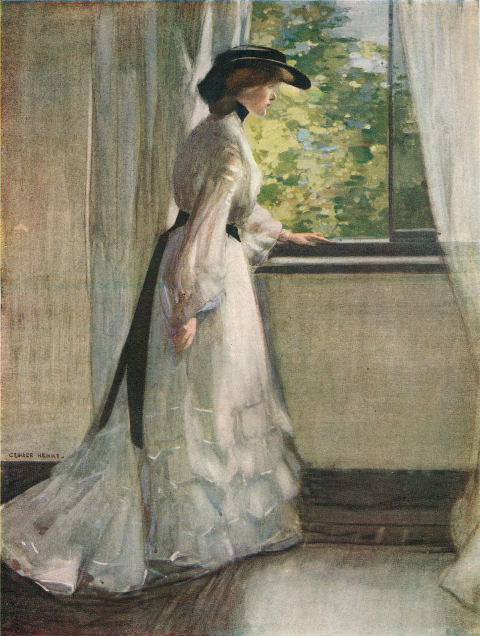 Na janela, c1916 de George Henry