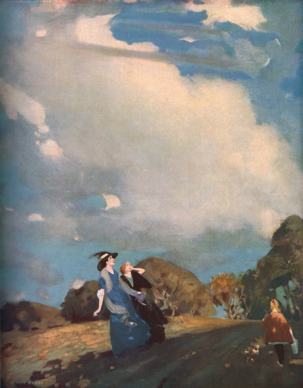 Cotovia, início do século XX, c1930. de George Henry
