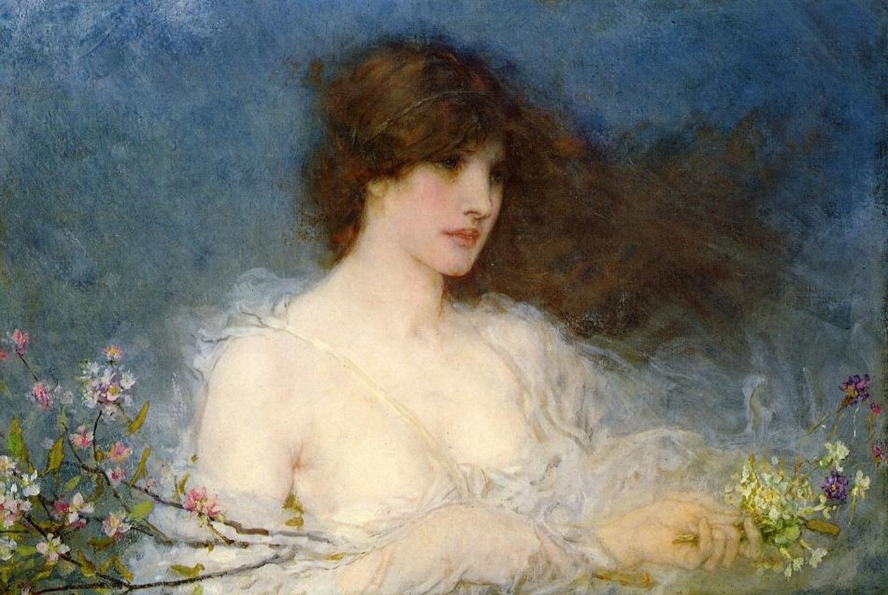 Umdyll de Primavera de George Henry Boughton