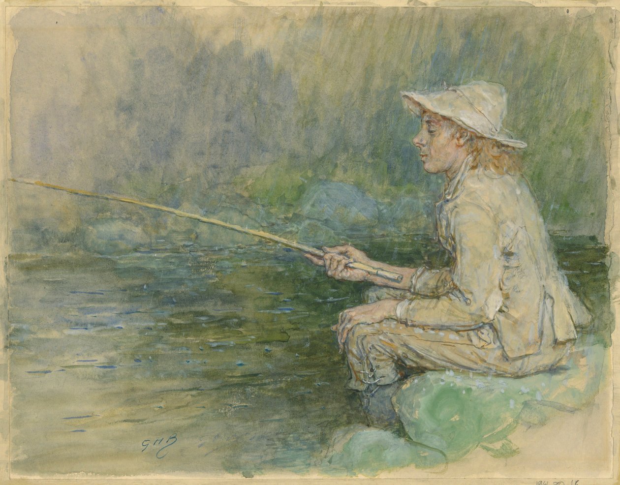 Pesca de Rapazes de George Henry Boughton