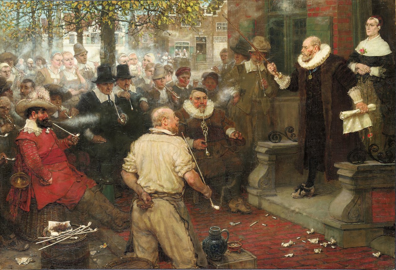 Rebelião dos fumantes de George Henry Boughton