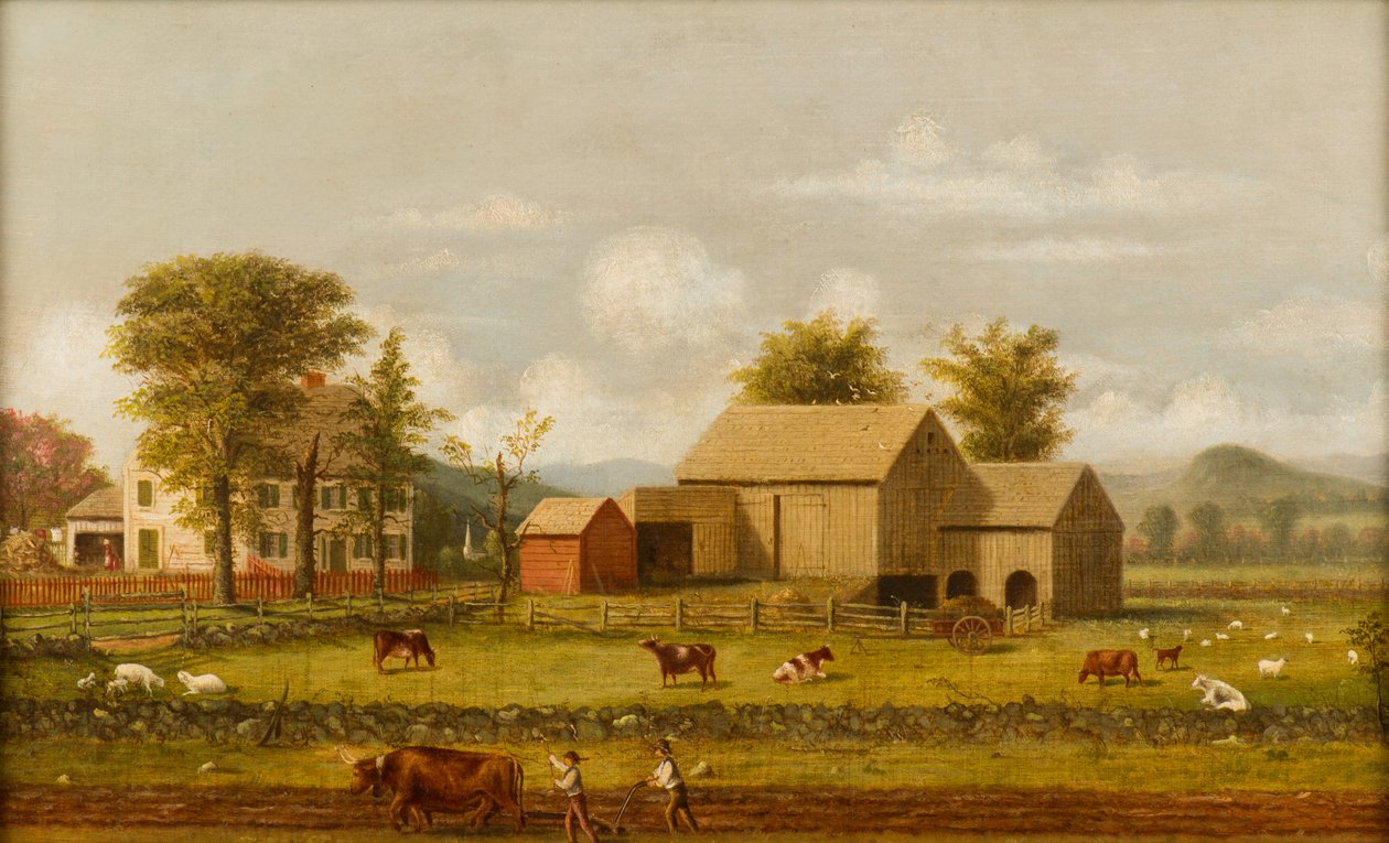 Cena de verão na Quinta de George Henry Durrie