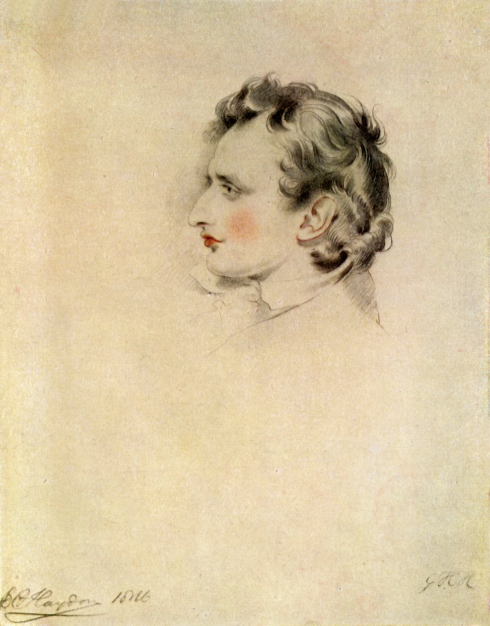 Benjamim Haydon, 1816, 1943. de George Henry Harlow