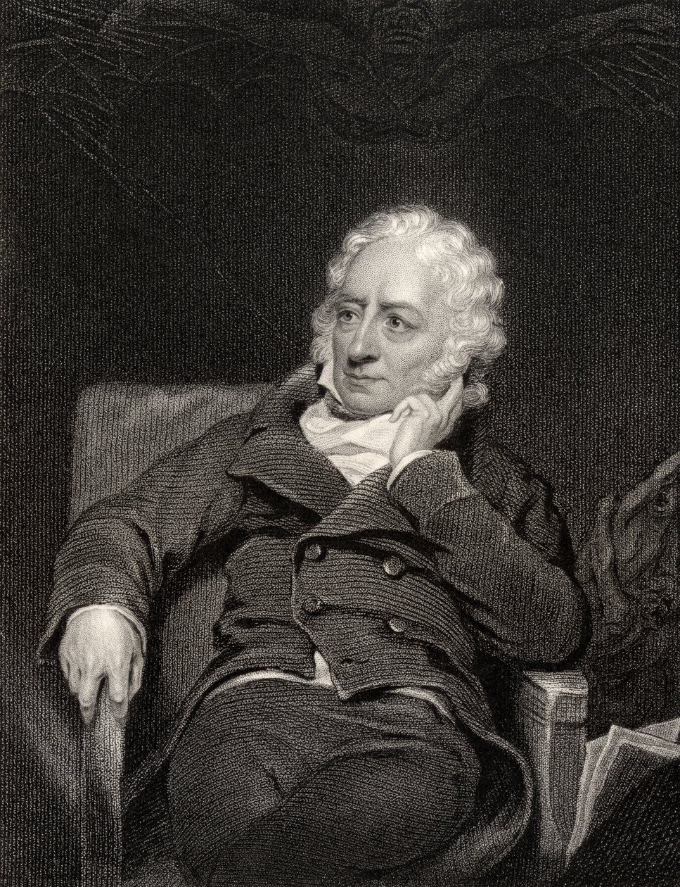 Henry Fuseli, gravado por J. Rogers, da National Portrait Gallery, volume V, publicado em 1835 de George Henry Harlow