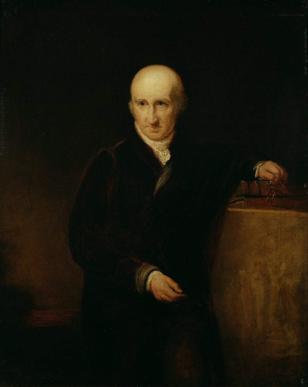 Retrato de Benjamin West de George Henry Harlow