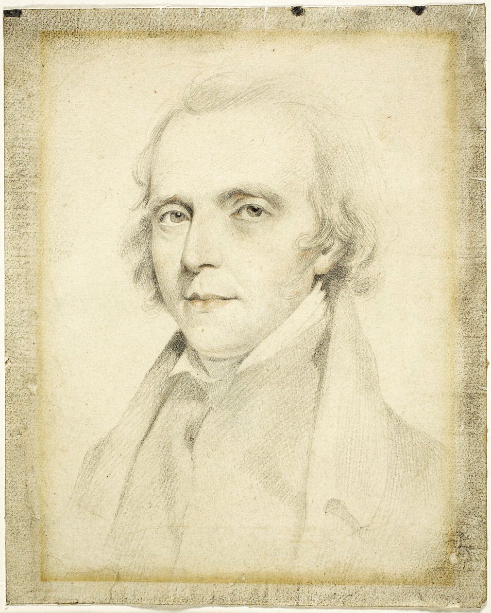 Retrato de John Flaxman, R.A. de George Henry Harlow