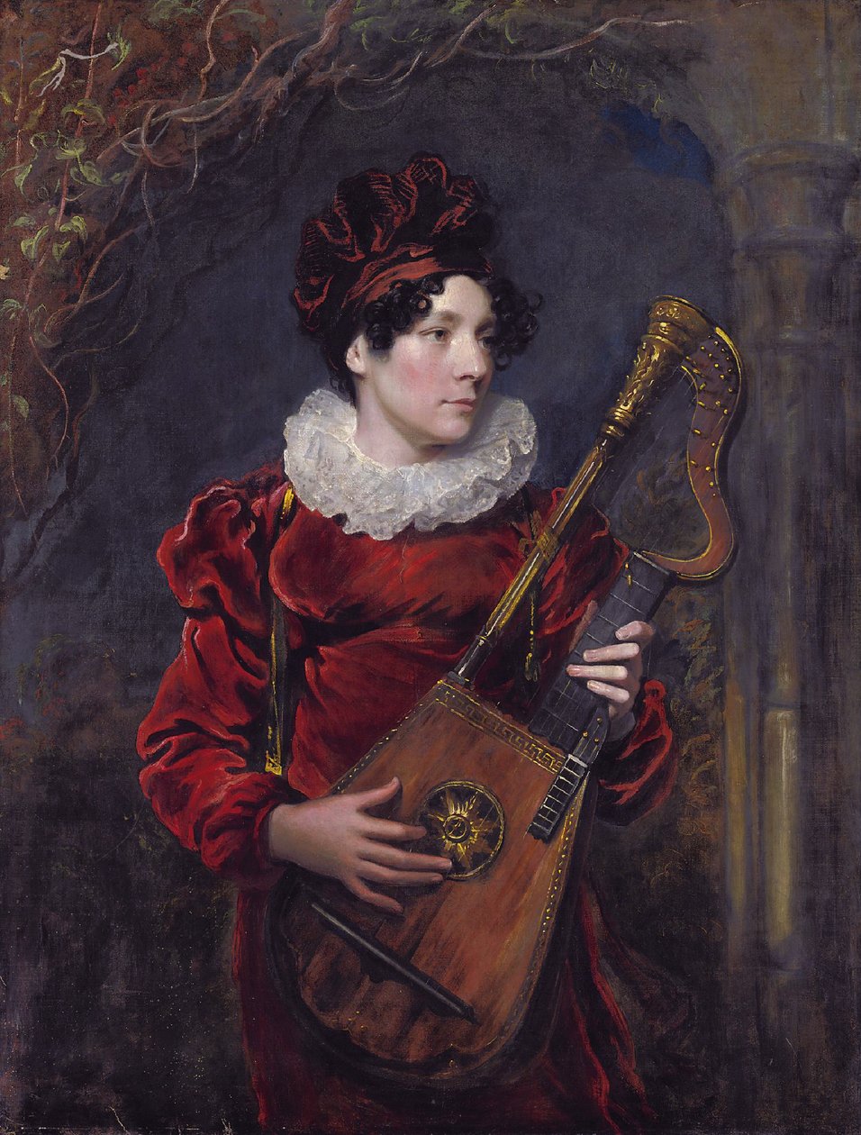Retrato de Kitty Stephens, mais tarde Condessa de Essex (1794 - 1882) de George Henry Harlow