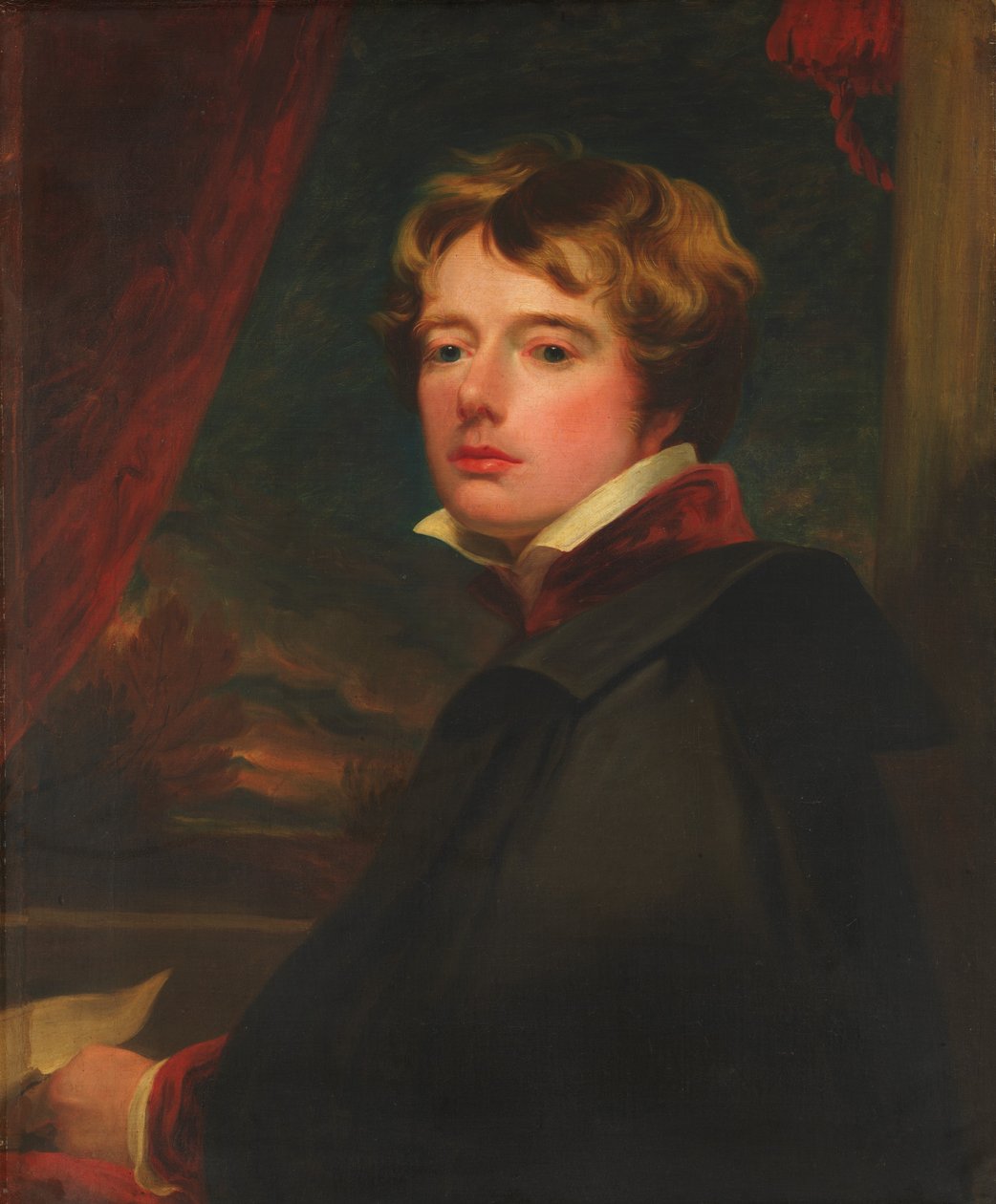 Auto-retrato. de George Henry Harlow