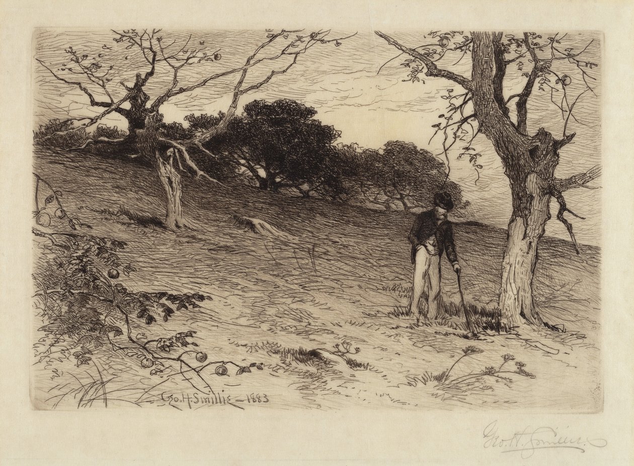Antigo pomar da Nova Inglaterra de George Henry Smillie