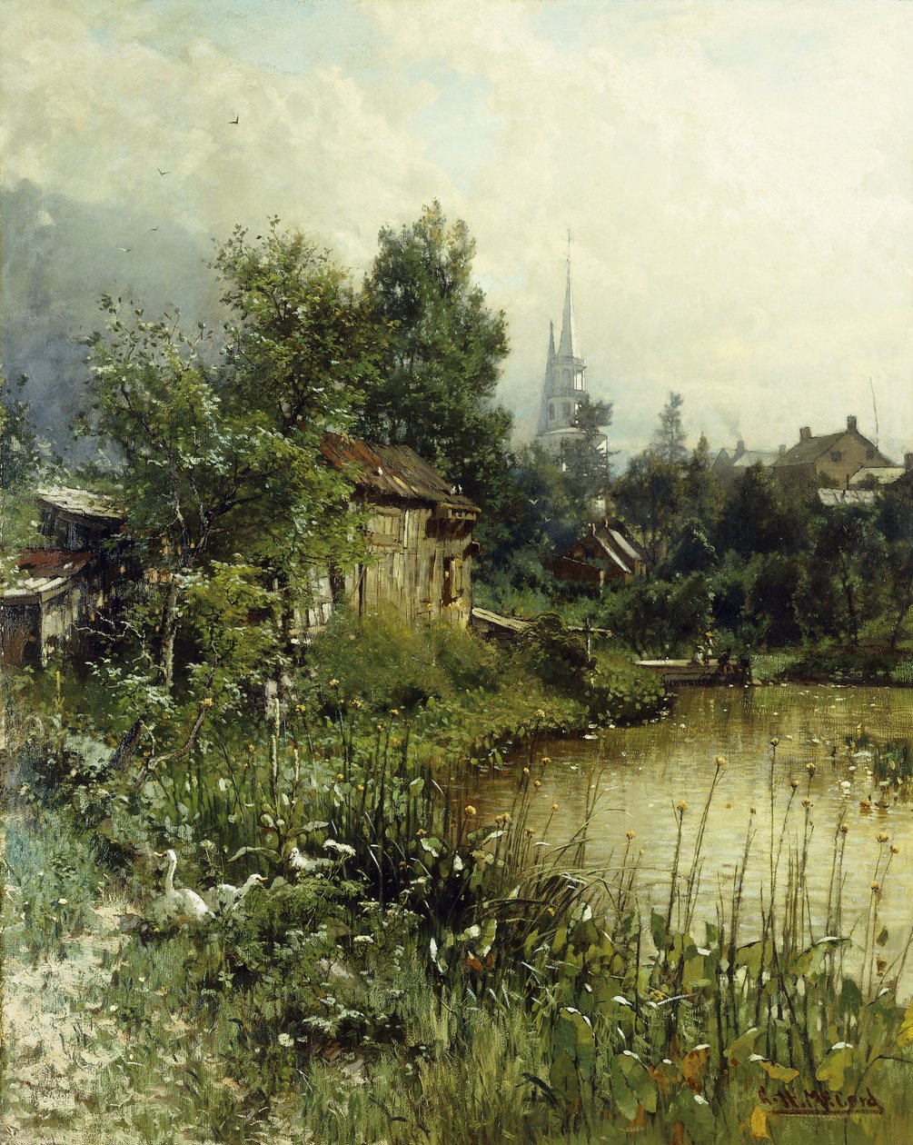 Um vislumbre de Morristown, Nova Jersey, de George Herbert McCord