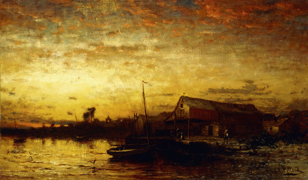 O retorno do pescador, de George Herbert McCord