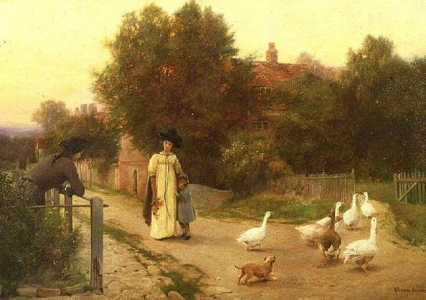 Arredondamento dos gansos de George Hillyard Swinstead